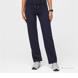 Navy Livingston Fig scrub pants